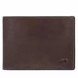 BRAUN BÜFFEL - Herren RFID Geldbörse Arezzo - 9 Kartenfächer aus echtem Rindleder Schlichtes Design - Edles Braun