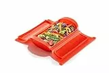 Lékué-Dampfbox, 1-2 Personen, rot