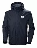 Helly Hansen Herren Seven J Regenjacke, Marineblau, L