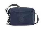 Kipling ABANU Kleine Umhängetasche, Blue Bleu 2 (Blau)