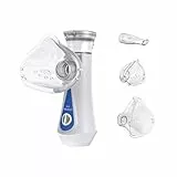 IEA Inhalationsgerät, mobiler Vernebler für Kinder & Erwachsene, feine Zerstäubung, leiser Inhalator für effektive Atemwegstherapie zuhause & unterwegs, tragbarer Inhalator