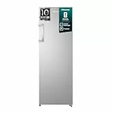 Hisense RL3N319NEIC Kühlschrank/ 172cm hoch/ 322 Liter/Inverter Kompressor/Flaschenhalter/Easy-open Griff/Superkühlen/Multi AirFlow/BxHxT: 59,5×172×60cm/ Silber [Energieklasse C]