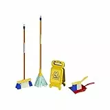 Theo Klein Pure Fresh Mop Set With Danger Of Slipping Schild mehrfarbig