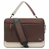 Inateck 360° Schutz Laptoptasche Hülle Schultertasche, Großvolumen-Sleeve kompatibel mit 13-Zoll MacBook Pro/Air, 14-Zoll MacBook Pro M5/M4/M3/M2/M1 Pro/Max (2026-2021)
