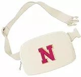 Aganmi Initial Bauchtasche für Mädchen, Umhängetasche, kleine Gürteltasche für Damen, trendige Hüfttasche mit verstellbarem Riemen, personalisierbar, für überall geeignet, Brusttasche, Reisezubehör,