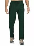 BondiTrekk Jogginghose Herren Reißverschlusstasche Sporthose Lang Sport Hose Trainingshose Laufhose Yogahose Sweatpants Hosen mit Gummizug für Herren（Militärgrün，S）