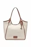 DKNY Schultertasche Mari Tote Bag Natural/Saddle beige
