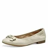 s.Oliver Damen Ballerinas mit Schleife Elegant, Gold (Champagne), 38 EU