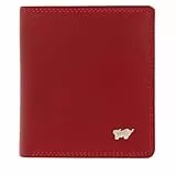 BRAUN BÜFFEL Damen Geldbörse aus echtem Leder Golf 2.0 - Hochformat - Portemonnaie für Frauen - 6 Kartenfächer - Rot