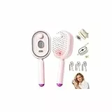 Electric Steam Brush for Hair,Electric Spray Air Cushion Comb for Women,ElectricSpray Air Cushion Massage Comb,Rechargeable Detangling ElectricSteam Brushs for Hair for Reduce Frizz,Nourishes Hairs