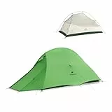 Naturehike Cloud up pro Zelt 1 Person Leichtes Campingzelt, Einfacher Aufbau Winddicht & Wasserdichtes Kuppelzelt für Outdoor Reisen Trekking