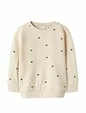 Name IT Mädchen Nmfvalba Ls Sweat Unb Noos, Summer Sand, 98 EU