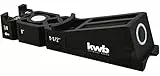 kwb Taschenloch-Bohrschablone inkl. Bohrer, Tiefenstop und TX-20 Bit - Präzise Eckverbindungen für Möbel- und Regalbau - Geeignet für verschiedene Brettstärken
