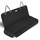 Nobleza Hundedecke Auto Rückbank Wasserdicht, Armlehnen-kompatibler Autoschondecken Hund Rücksitz, Kratzfeste Autodecke Hund Rückbank, 137 x 121cm Universell