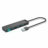 VENTION MacBook USB Adapter, 6-in-2 Mac Hub mit Dual USB C, Abnehmbarem Magnetischen USB-C-Stecker, PD 140W / 8K@240Hz / 80Gbps Max., Kompatibel mit Allen Laptops/iPads, Schwarz