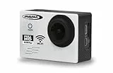 JAMARA 177891 - Camara Full HD Pro WiFi V2 - 16MP, 1080p, 170° Weitwinkel, wasserdicht bis 30m, 2 Zoll LCD-Display, Foto/Video Funktion per Smartphone steuern, inkl. sämtlichen Halterungen, weiß