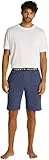Tommy Hilfiger Herren Jersey Um0Um03578 Shorts, Blue (Desert Sky Ht), M
