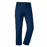 Schöffel Herren Pants Folkstone, leichte Wanderhose mit Stretch-Material, robuste Outdoor Hose mit sportlichem Schnitt, Dress Blues, 52