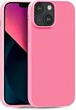 MyGadget Hülle kompatibel mit iPhone 13 - robuste Handyhülle TPU Case Slim Silikonhülle - Back Cover Kratzfest Schutzhülle matt Rosa
