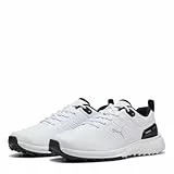 PUMA Herren Fusion Plus SL Golfschuh, White Black, 44.5 EU