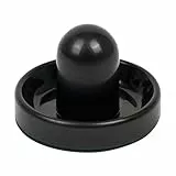 Sportime Airhockey Pusher Standard | Bruchfest, stoßfest, optimal gleitend | 1 Stück | Rot | Hartkunststoff mit Spezialfilz, 47 g, Höhe 3.5 mm