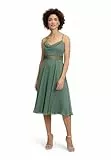 Vera Mont Damen Cocktailkleid mit Wasserfallausschnitt Light Aventurine,38