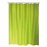 MSV Anti-Schimmel Duschvorhang - Anti-Bakteriell, waschbar, wasserdicht, Polyester, 180x200cm Grün