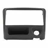 Akozon Autoradio Dash Radio Blende 2Din für Vitz 1999-2005, Unisex, Auto-Enthusiasten, 8 Kanäle, ABS Material, Kratzfest, Luxuriöses Design, Perfekte Passform