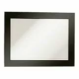Durable Info-Rahmen Duraframe (A6, selbstklebend mit Magnetverschluss) 2 Stück, schwarz, 487001