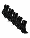 DANISH ENDURANCE Premium Merino Socken, (3|5 Paar), Warme Socken, Wollsocken, Unisex, Socken Herren & Damen, Schwarz, 43-47