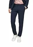 s.Oliver BLACK LABEL Herren 160.11.899.18.180.1259020 Anzughose mit Stretchkomfort, Blau (Dark Blue 5978), 46
