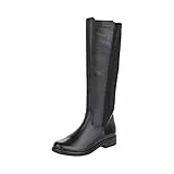 Remonte Damen D8371 Kniehohe Stiefel, Schwarz Schwarz Schwarz 01, 44 EU