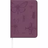 Alpha Edition - Lady Journal Deluxe Purple 2026 – Taschenkalender A6 (11×15 cm) – Weekly – 128 Seiten – eleganter Terminplaner im Tucson-Einband mit Motivprägung & Zusatzfunktionen
