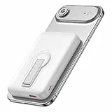 Powerbank für Magsafe, 12000mAh Power Bank mit LED-Anzeige, Typ-C Eingang & Ausgang, Magnetische Power Bank mit 22.5W PD USB-A Ausgabe, Externe Handyakkus für iPhone 17/16/15/14/13/12/Pro/Pro Max