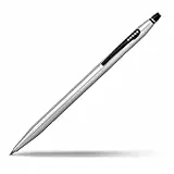 Cross Click Rollerball (Klick-Mechanik, Schreibfarbe schwarz, nachfüllbar) Glanzchrom