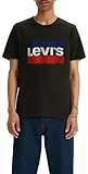 Levi's Herren Sportswear Logo Graphic T-Shirt,Sportswear Beautiful Black+,XL