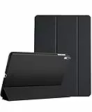 ProCase Hülle für 10,5 Zoll iPad Air 3 2019/ iPad Pro 2017, Ultra Dünn Case Cover mit transluzenter Rückseite, Auto Schlafen/Wachen Schutzhülle Kompatibel mit iPad Air 3/ iPad Pro 10.5 -Schwarz