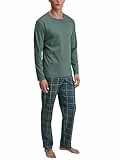 CALIDA Relax Streamline Pyjama, lang Herren, aus 100% Baumwolle