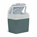 Mobicool ME27 elektrische Kühlbox, 12V und 230V, 26L, blau - Mini-Kühlschrank für Auto, Camping, Urlaub, Boot, Festivals - leicht, tragbar, mit praktischem Kabelfach und Eco/Max Modus