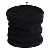 FEIKELUN Schlauchschal Herren,Multifunktionstuch Loop Schal Damen Winter Halsschlauch Warme Gesichtsschal Halswärmer Ski Halstuch Fleece Nackenwärmer Winddichte Schlauchtuch für Outdoor Motorrad