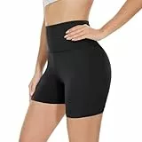 Gayhay Radlerhose Damen Kurz Leggings für Kleid Hotpants High Waist Sport Yoga Biker Shorts Sporthose Kurze Sommer Elastisch