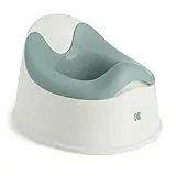 KikkaBoo Töpfchen für Kinder NIMO, Babytopf 12-36 Monate, Ergonomisch und Leicht, Herausnehmbarer Einsatz, Ungiftiges Material, Salbeigrün