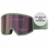 ATOMIC FOUR M HD Skibrille I Mittelgroße Ski- & Snowboardbrille mit HD Scheibentechnologie für klare Sicht I Damen- & Herren-Ski-Brille mit Live Fit Rahmen für individuelle Passform