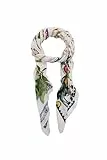 Desigual Paradise Rectangle Foulard Crudo