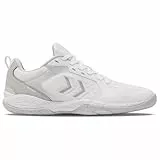 Speed Court Hallenschuh, Herren (White/Grey, EU Schuhgrößensystem, Erwachsene, Herren, Numerisch, M, 43)