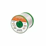 Stannol 813008 Lötdraht Kristall 611 2,5prozent 0,5mm FLOWTIN TSC305 (Sn96,Ag3Cu0,5) Fairtin 100g Spule 0,5mm x 100g