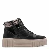 s.Oliver Damen Sneaker hoch High Top Rund, Schwarz (Black Comb.), 39 EU