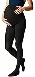 Be Mammy Umstandsstrumpfhose 100 DEN BE-1120 (Schwarz, M)