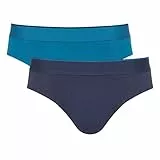 Sloggi Herren Ever Airy Brief C2P, Blue - Dark Combination, L