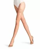 FALKE Damen Stay-Ups Seidenglatt 15 DEN W Stu transparent einfarbig 1 Paar, Hautfarben Powder 4169, 10.5-11